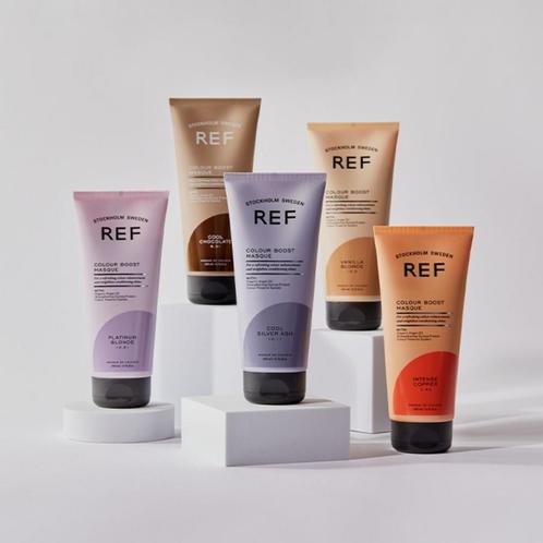 REF Colour Boost Vanilla Blonde  Masque - 200ml, Sieraden, Tassen en Uiterlijk, Uiterlijk | Haarverzorging, Nieuw, Ophalen of Verzenden
