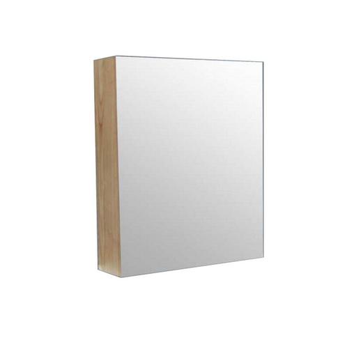 Spiegelkast Wood 60 cm links, Doe-het-zelf en Verbouw, Sanitair, Bad, Nieuw, Ophalen of Verzenden