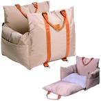 Luxe Honden autostoel  Royal+ TAUPE Waterproof, Ophalen of Verzenden, Nieuw