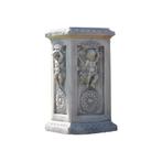 Sokkel met engelen – 63 cm – stenen klassieke decoratie, Huis en Inrichting, Ophalen of Verzenden, Nieuw
