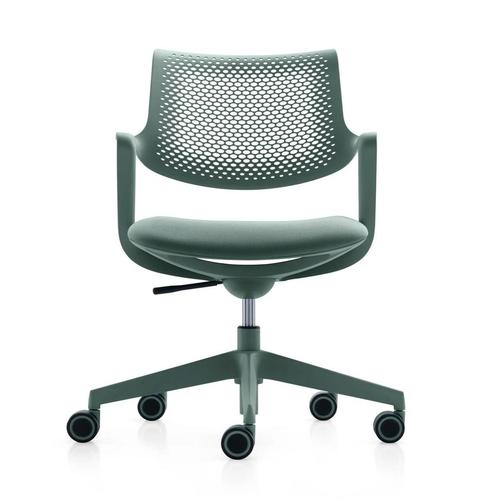 *WOONWINKEL* ProjectChair V14 Vergaderstoel Groen Met Wielen, Huis en Inrichting, Bureaus, Nieuw, Verzenden