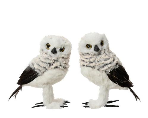 Uil voor decoratie – 11-16 cm kerstversiering, herfst, en, Hobby en Vrije tijd, Knutselen, Nieuw, Ophalen of Verzenden
