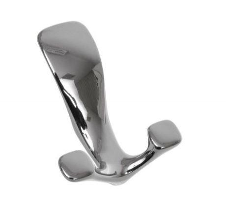 Hoed en Jashaak chroom 100 mm, Huis en Inrichting, Woonaccessoires | Kapstokken, Verzenden