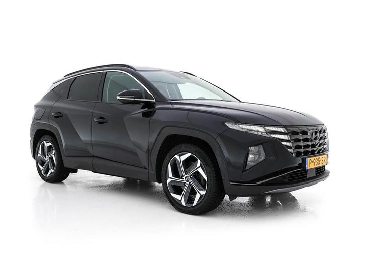 Zakelijke Lease |  Hyundai Tucson 1.6 T-GDI Premium Plug-In, Auto's, Hyundai, Onderhoudsboekje, Lease, Zwart, Automaat, SUV of Terreinwagen