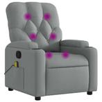 Massagestoel Lichtgrijs - Verstelbaar! Retourdeal -42%, Huis en Inrichting, Stoelen, Ophalen of Verzenden, Nieuw, Grijs