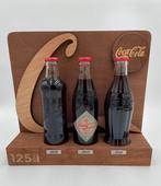 Coca-Cola - Reclamebord - 125 jaar - Glas, Hout