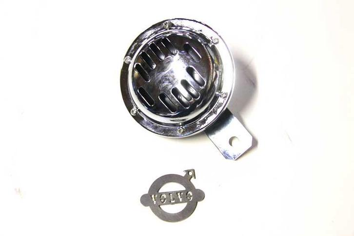 Klassieke claxon laag ZWART, Auto diversen, Auto-accessoires, Ophalen of Verzenden
