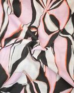 Linnen Orgon Zwart/Wit/Roze, Nieuw, Zwart