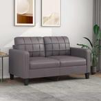 Tweezitsbank 140 cm grijs kunstleer - retourdeal - Stijlv..., Huis en Inrichting, Banken | Bankstellen, 150 tot 200 cm, 75 tot 100 cm