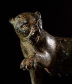 Romeins bronzen panter. 7 cm lang. - 5.5 cm