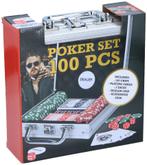 Pokerset in Aluminium Koffer (Poker artikelen, Recreatie), Verzenden, Nieuw