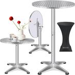 KESSER® RVS Bartafel - Inklapbaar - Vouwtafel - Verstelbaar, Verzenden, Nieuw