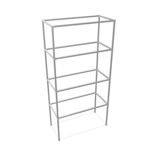Steigerbuis Kast Larisa | Vierkant Staal 25x25 mm | Staand |, Huis en Inrichting, Kasten | Overige, Ophalen of Verzenden