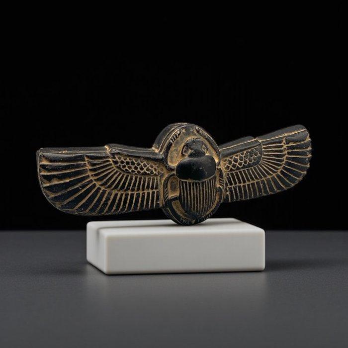 Replica van het oude Egyptisch stenen beeld gevleugelde, Antiek en Kunst, Antiek | Overige Antiek