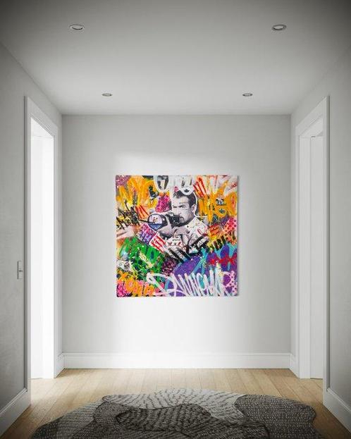 AIIROH (1987) - Please Find Me Stewart [100% Handmade], Antiek en Kunst, Kunst | Schilderijen | Modern