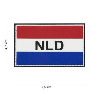 NLD 3D  PVC (Rangonderscheidingstekens, Emblemen, Overig) beschikbaar voor biedingen