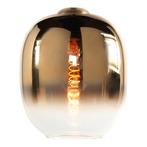 Highlight | Glazen lampenkap | Semi Goud Glas | Ø23 cm, Huis en Inrichting, Lampen | Lampenkappen, Overige kleuren, 25 tot 50 cm