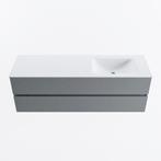 MONDIAZ VICA 150cm badmeubel onderkast Plata 2 lades., Ophalen of Verzenden, Nieuw, Bad