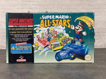 Super Nintendo Starter Pack - Super Mario All Stars Edition beschikbaar voor biedingen