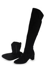 Notre-V Laarzen in maat 43 Zwart, Kleding | Dames, Schoenen, Verzenden, Zwart, Zo goed als nieuw, Hoge laarzen