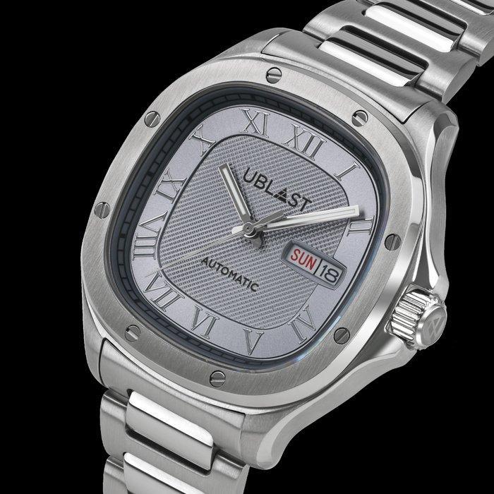 Ublast - Quadrangular - Sapphire Glass - Zonder Minimumprijs, Sieraden, Tassen en Uiterlijk, Horloges | Heren