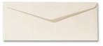 Envelop 9 x 22 cm Metallic Ivory, Hobby en Vrije tijd, Nieuw, Verzenden