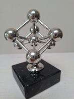Figuur - Schaalmodel Atomium model 1958 - 8 cm - Marmer,, Antiek en Kunst