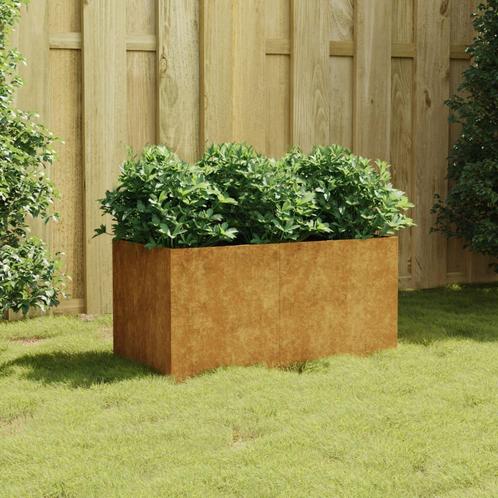 Plantenbak 80x40x40 cm cortenstaal (Overige), Huis en Inrichting, Overige Huis en Inrichting, Nieuw, Verzenden