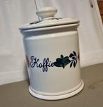 Boerenbont Voorraadpot Koffie 1.5 ltr Aardewerk met bloem..., Verzenden, Nieuw