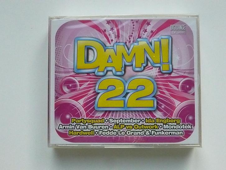 Damn! 22 - 100% Dance Hits (3 CD) Nieuw, Cd's en Dvd's, Cd's | Dance en House, Zo goed als nieuw, Verzenden