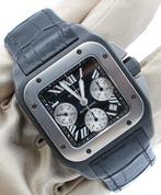 Cartier - Santos 100 Chronograph - 3104 - Heren - 2000-2010, Sieraden, Tassen en Uiterlijk, Horloges | Heren, Nieuw