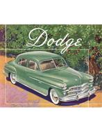 1949 DODGE KINGSWAY BROCHURE ENGELS (USA), Nieuw, Author