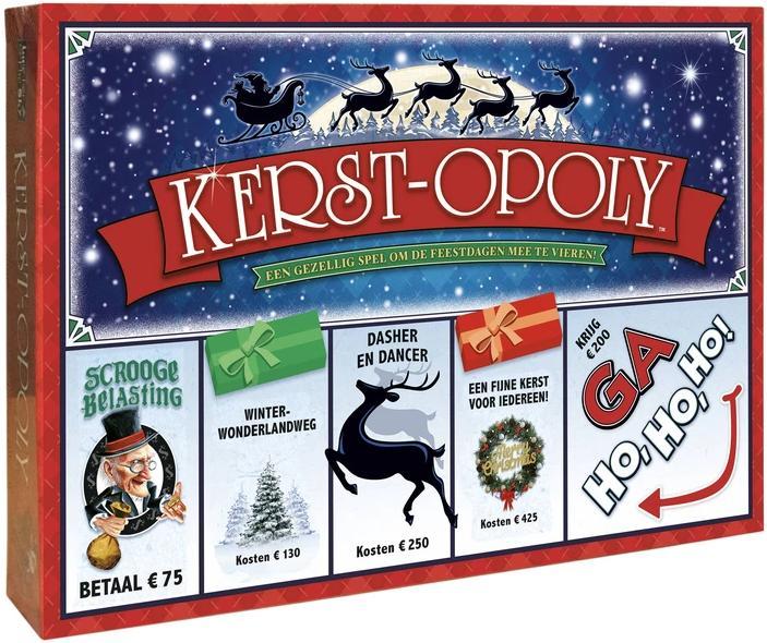 Kerst-Opoly - Bordspel | Plenty Gifts - Gezelschapsspellen, Hobby en Vrije tijd, Gezelschapsspellen | Bordspellen, Nieuw, Verzenden