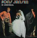 LP gebruikt - Fons Jansen - 3 X Andermaal, Cd's en Dvd's, Vinyl | Nederlandstalig, Zo goed als nieuw, Verzenden