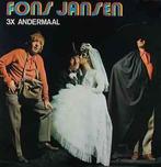 LP gebruikt - Fons Jansen - 3 X Andermaal, Cd's en Dvd's, Vinyl | Nederlandstalig, Verzenden, Zo goed als nieuw