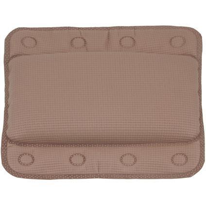 AquaVive - Badkussen /Hoofdsteun AquaVive Taupe, Huis en Inrichting, Badkamer | Badtextiel en Accessoires, Nieuw, Ophalen of Verzenden