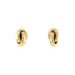 Gouden oorstekers 14 krt, Sieraden, Tassen en Uiterlijk, Oorbellen, Goud, Goud, Zo goed als nieuw, Verzenden