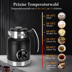 Waterkoker met temperatuurregeling - Retro - 2L - 2200W - Zw, Verzenden, Nieuw