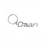 Cool car keyrings - Auto sleutelhanger met naam Daan, Ophalen of Verzenden, Nieuw