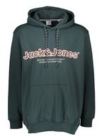 SALE -47% | JACK & JONES PLUS Hoodie donkergroen | OP=OP, Kleding | Heren, T-shirts, Nieuw, Verzenden
