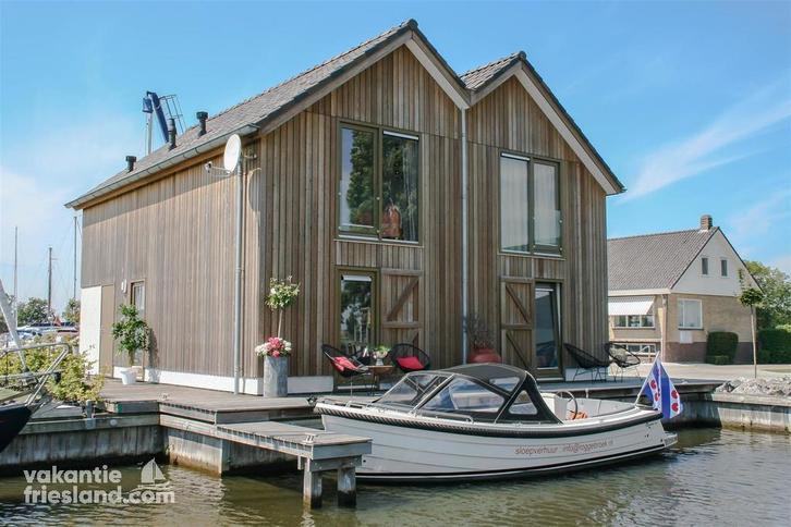 Vakantiehuizen in Friesland huren, Vakantie, Vakantiehuizen | Nederland, Overige, Friesland, Aan meer of rivier, 2 slaapkamers