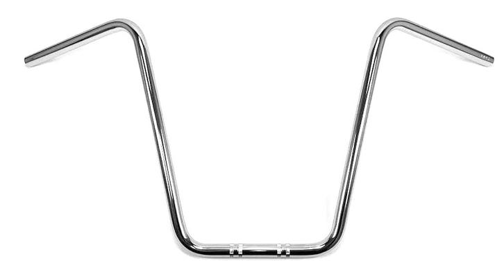 1 inch (25,4mm) Stuur Apehanger 44cm Chroom voor Harley-Davi, Motoren, Onderdelen | Harley-Davidson, Nieuw, Verzenden