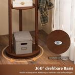 COSTWAY 360° draaibare kapstok van hout, kledingstandaard me, Verzenden, Zo goed als nieuw