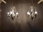 Plafondlamp - metal - Twee hanglampen, Antiek en Kunst, Curiosa en Brocante