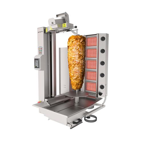 GGM Gastro | Gas döner robot - 5 branders - max. 120 kg |, Zakelijke goederen, Horeca | Overige, Verzenden