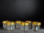 MiG Kristal s.r.o. - Whiskyglas (6) - Glas, Verguld - 24K, Antiek en Kunst, Antiek | Meubels | Tafels