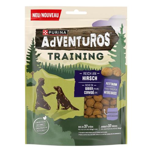 6x Adventuros Training Treats Hert 115 gr, Dieren en Toebehoren, Dierenvoeding, Verzenden