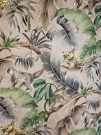 Geen MINIMALE PRIJS! Zeldzaam panamahoes stof met Leopards