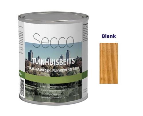 Secco Tuinhuisbeits Transparant | Blank | 5 liter, Doe-het-zelf en Verbouw, Verf, Beits en Lak, Verzenden