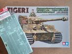 Tamiya 35146 Tiger I Late1:35 + Zimmerit, Hobby en Vrije tijd, Modelbouw | Auto's en Voertuigen, Verzenden, Nieuw, Tamiya
